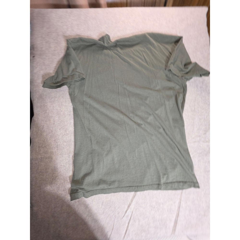 Rothco Mens Olive Green Distressed Air Force Star Graphic T-Shirt Size Large